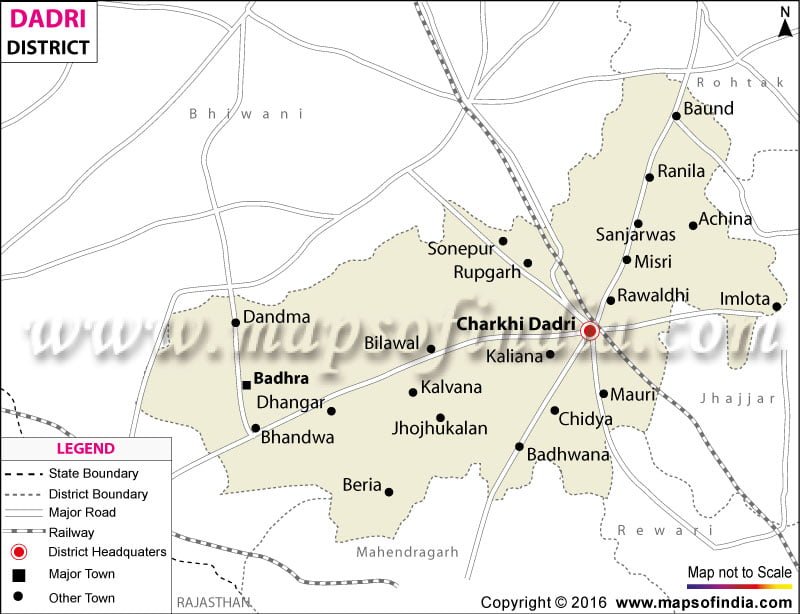 चरखी दादरी जिला – Haryana GK Charkhi Dadri District 1 charkhi dadri district map 2