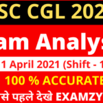 SSC CGL Exam Analysis 11 April 2022 I Shift 1 Exam Difficulty Level & Questions Asked