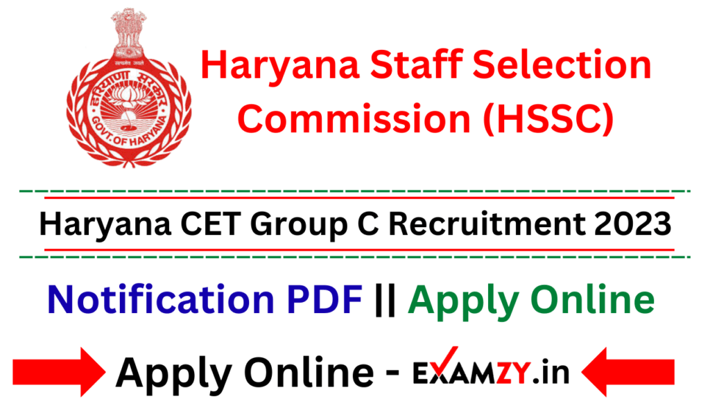 Haryana CET Group C Recruitment 2023